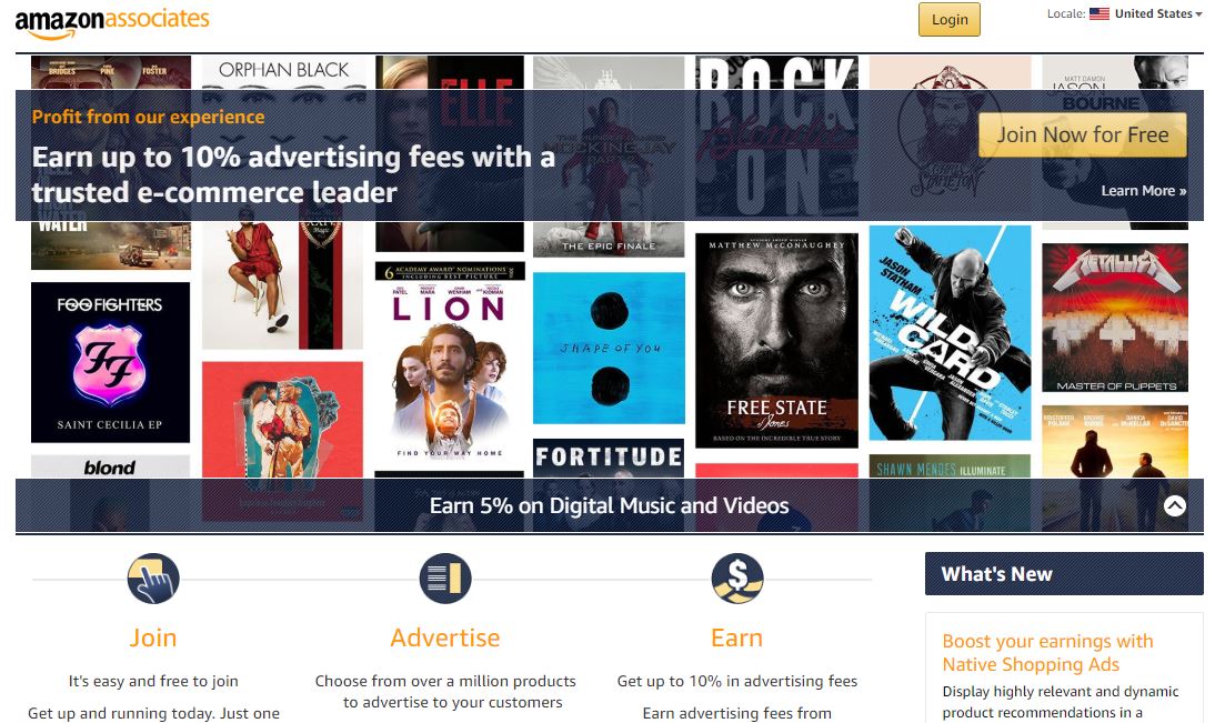 Amazon Affiliate Program or Amazon Associates
